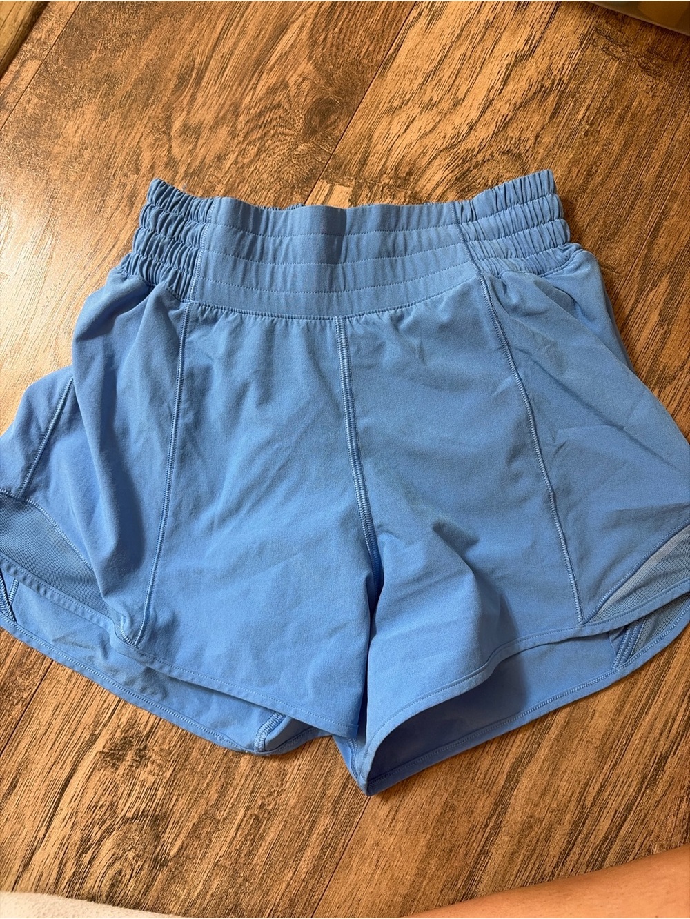lululemon 4’ Light Blue Women's Athletic Shorts